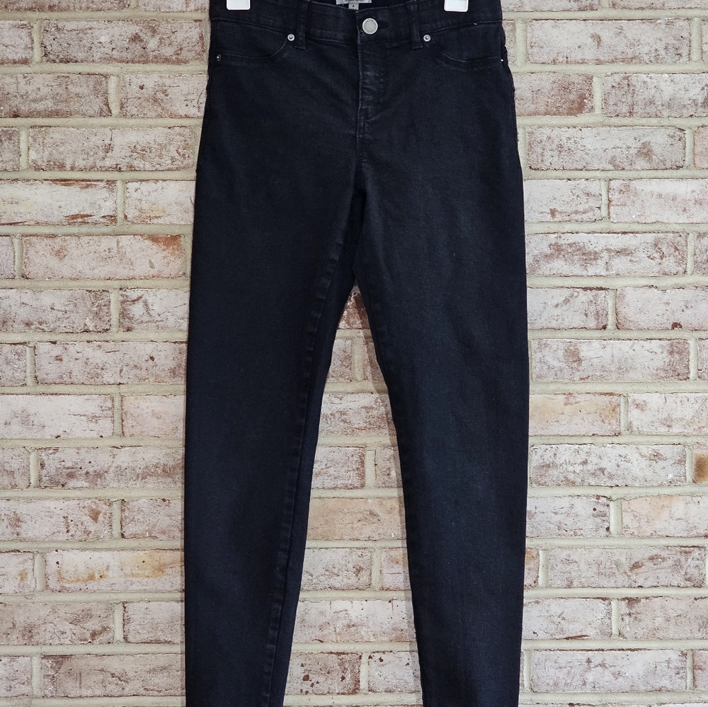 Juicy Couture Jeggings Womens Size 4 Jeans Black Denim Classic Moto Grunge